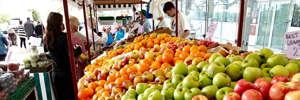 Fruit and veg stall