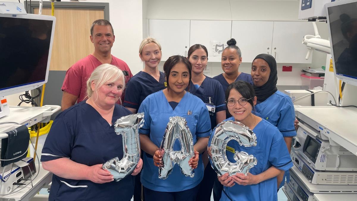 Endoscopy services celebrate JAG accreditation success